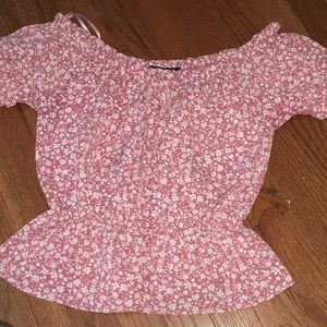 Off the shoulder top